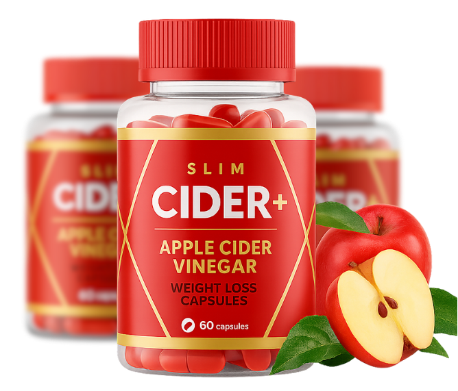 SlimCider+ Apple Cider Vinegar Weight Loss Capsules - 60 Capsules